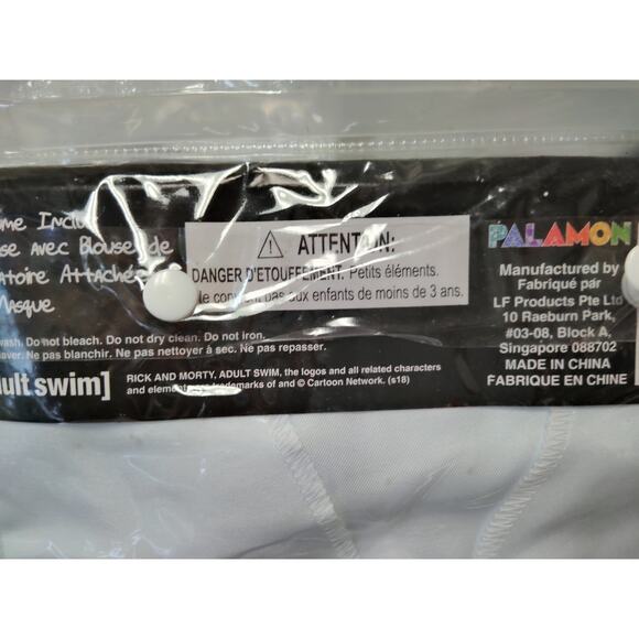 Teen Boys Rick Costume - Rick and Morty Size XL (14-16) Halloween Multi-Colored - Picture 10 of 11